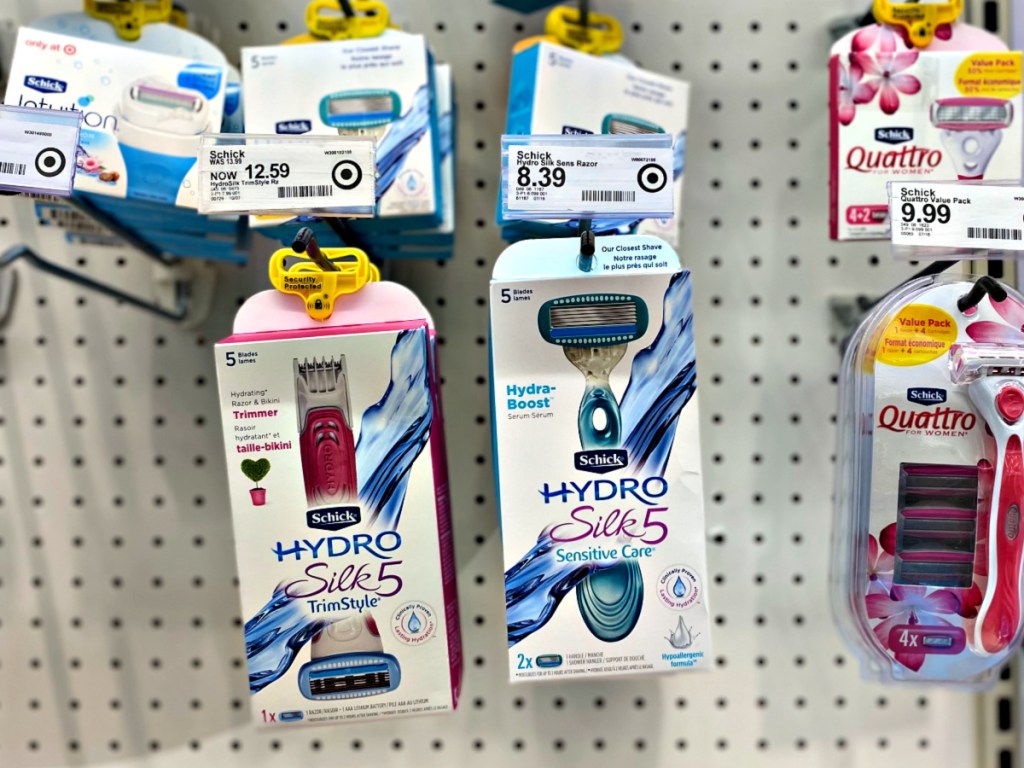 Schick Hyrdro Silk Razors at Target