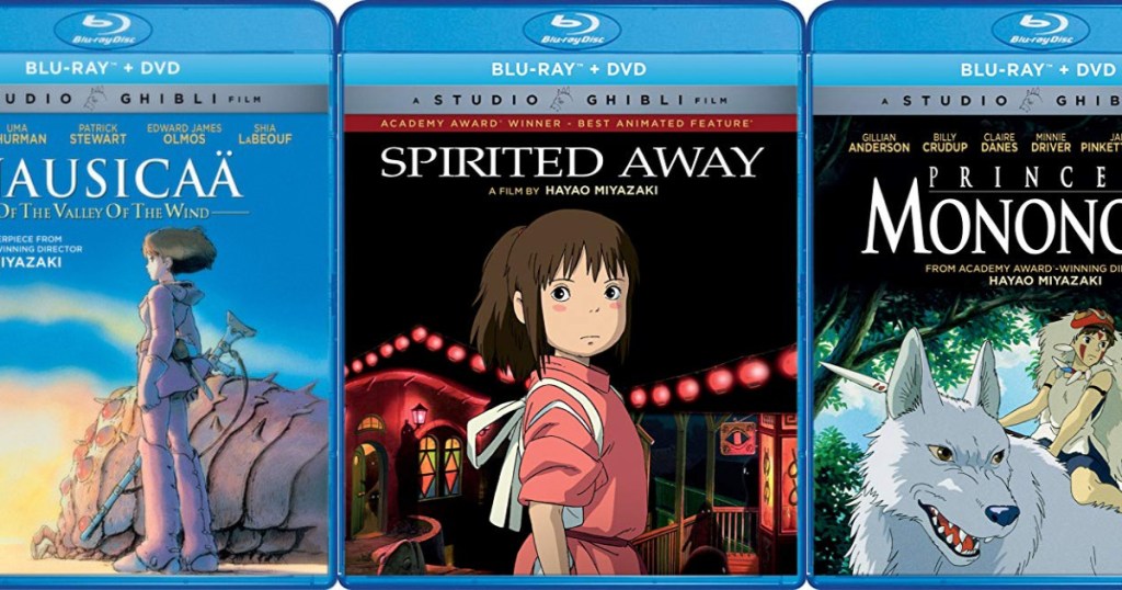 Studio Ghibli Blu-ray Movies at Amazon