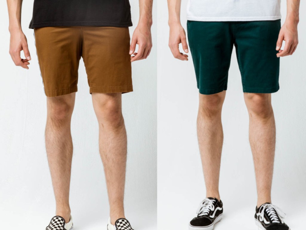 Men wearing Shorts Tilly's