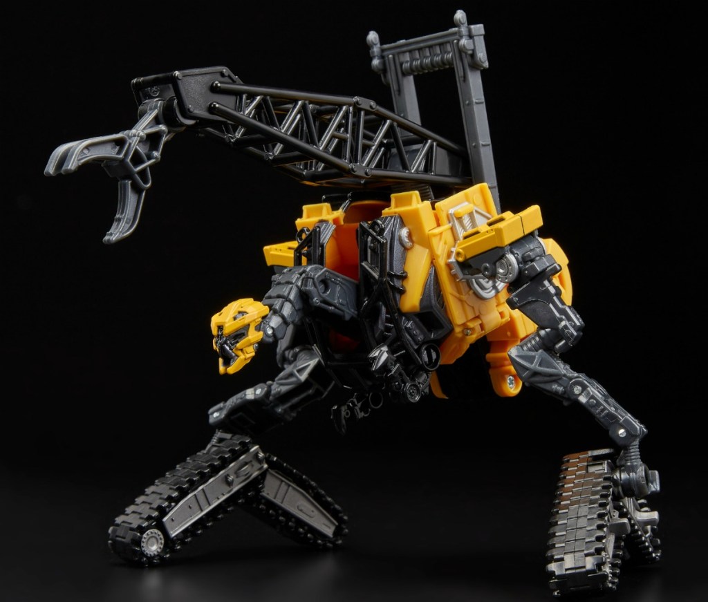 black and yellow transformer