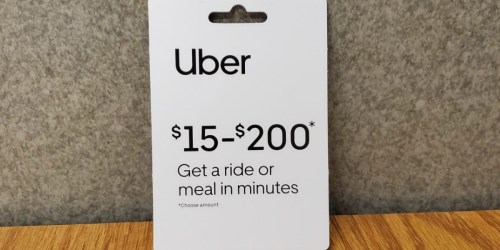 $100 Uber eGift Card Only $90 at Walmart.com