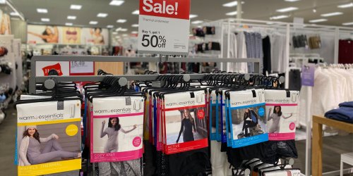 Buy One, Get One 50% Off Cuddl Duds Thermal Clothing at Target