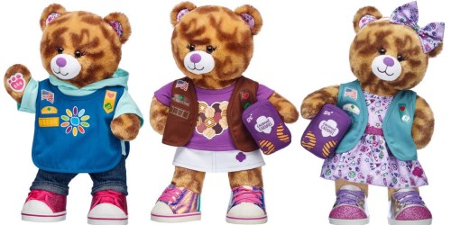 Build-A-Bear Welcomes Girl Scout Cookie Season With a New Coconut Caramel Cookie Bear
