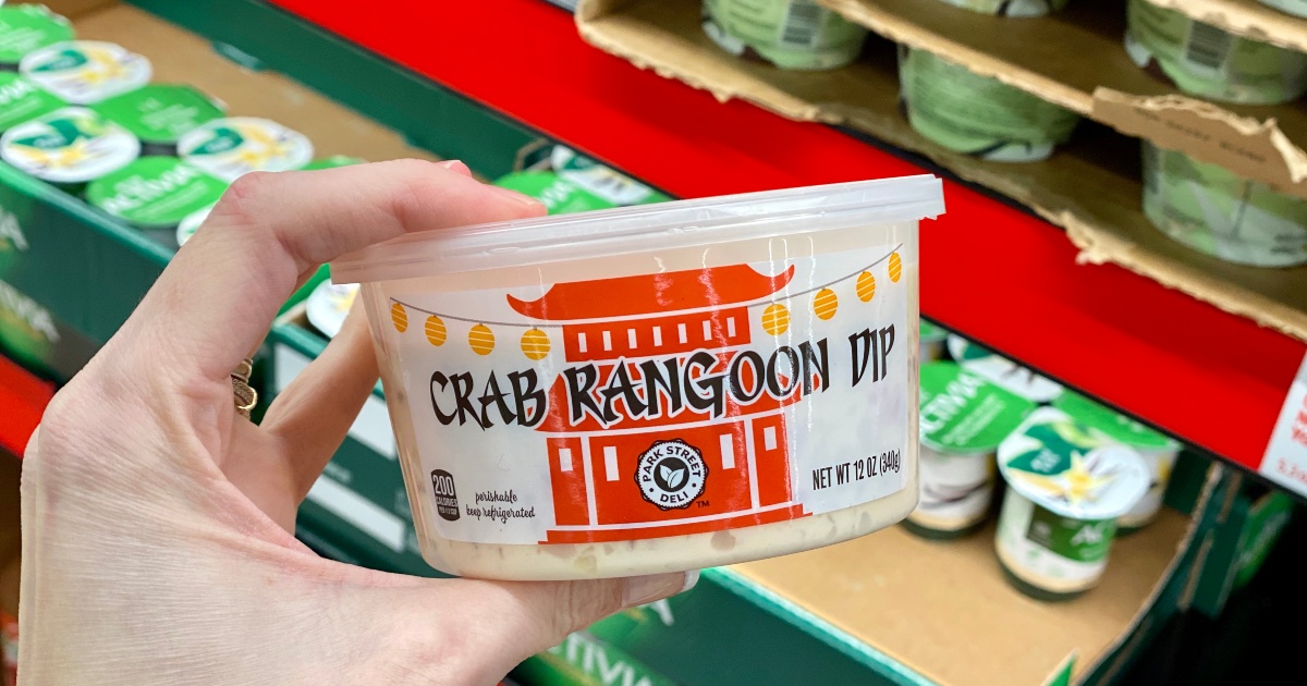 Crab rangoon dip at ALDI