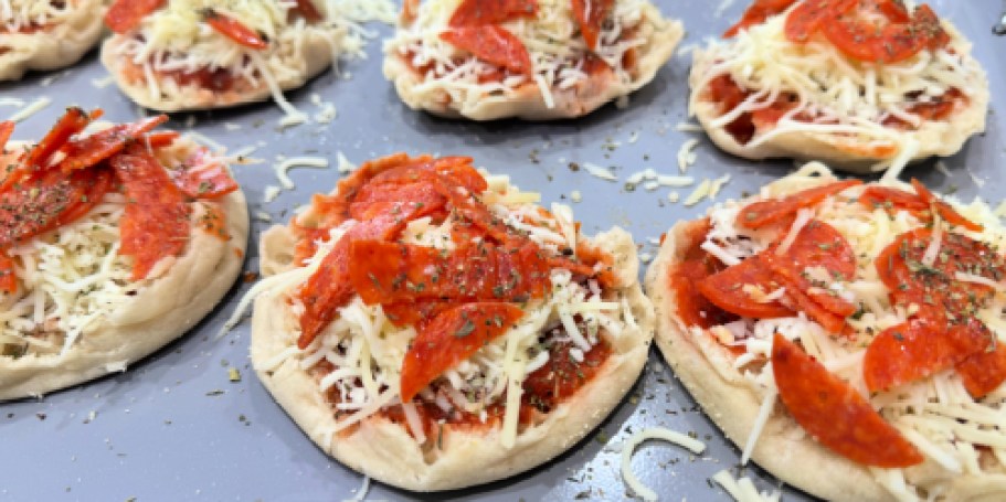 80s Kids, Remember These? English Muffin Pizzas Are Back!