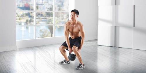 Gold’s Gym Kettlebell Kit Just $27 at Walmart (Regularly $50) | Includes 3 Weights, DVD & More