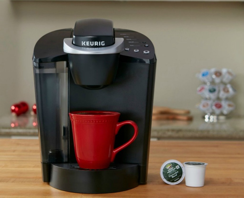 black keurig machine