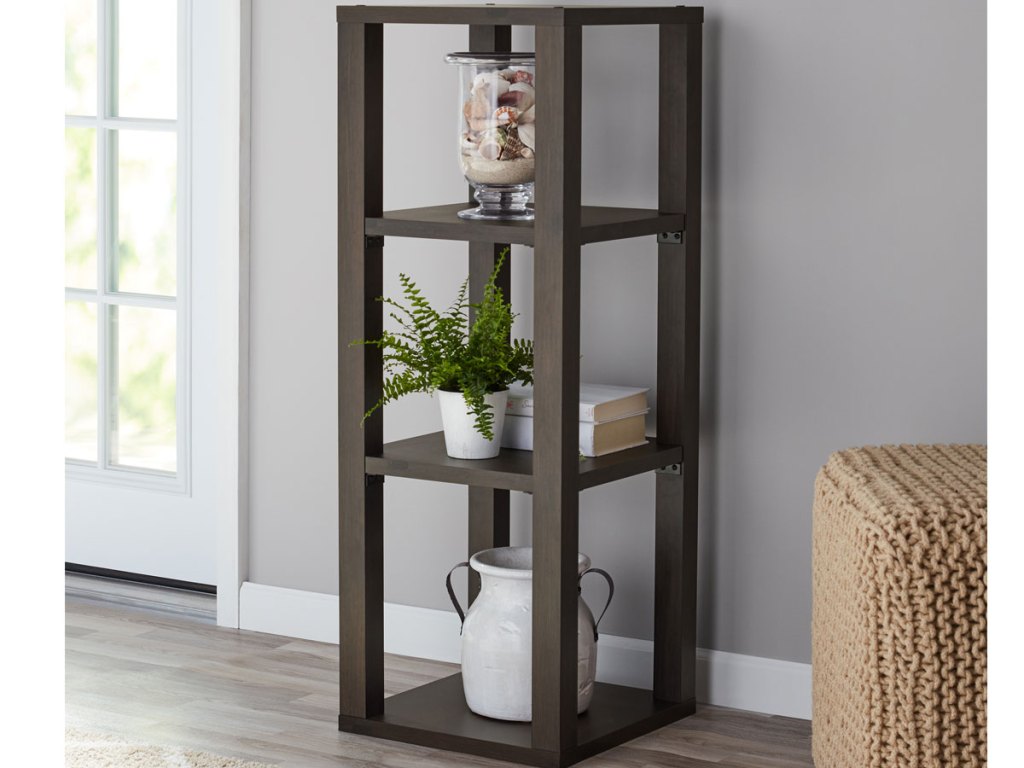 Mainstays Parsons 3-Cube Book Case
