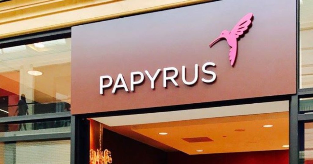 Papyrus storefront