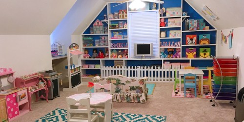 You’d Never Know this Adorable Play Space Was Created from a Limited Budget