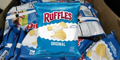 Ruffles Potato Chips 40-Count Only $10.66 Shipped on Amazon | Regular or Cheddar & Sour Cream