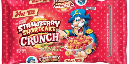 Strawberry Shortcake Cap’n Crunch Is Now Available at Walmart!