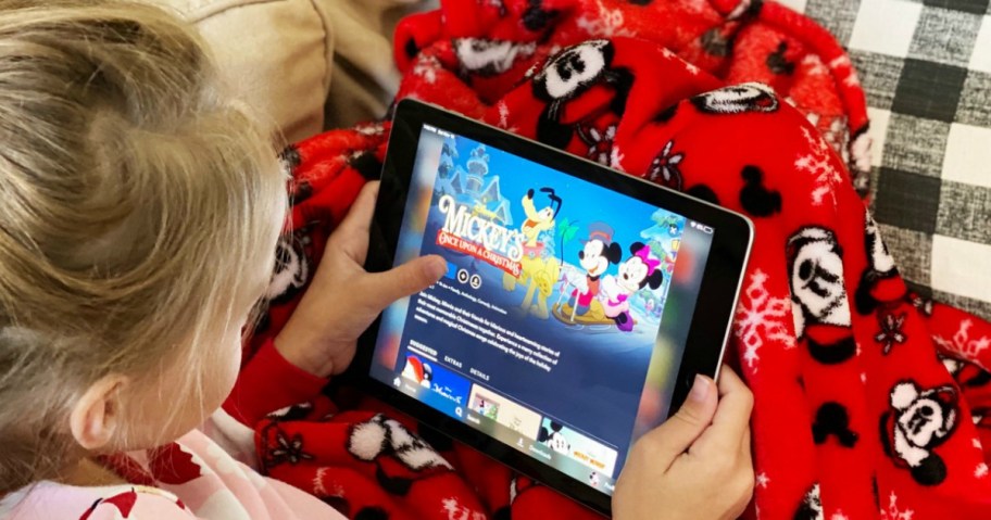 watching Disney Plus on iPad