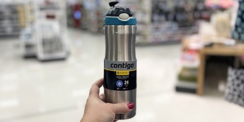 Contigo Stainless Steel Water Bottle Only $10.52 (Regularly $20)