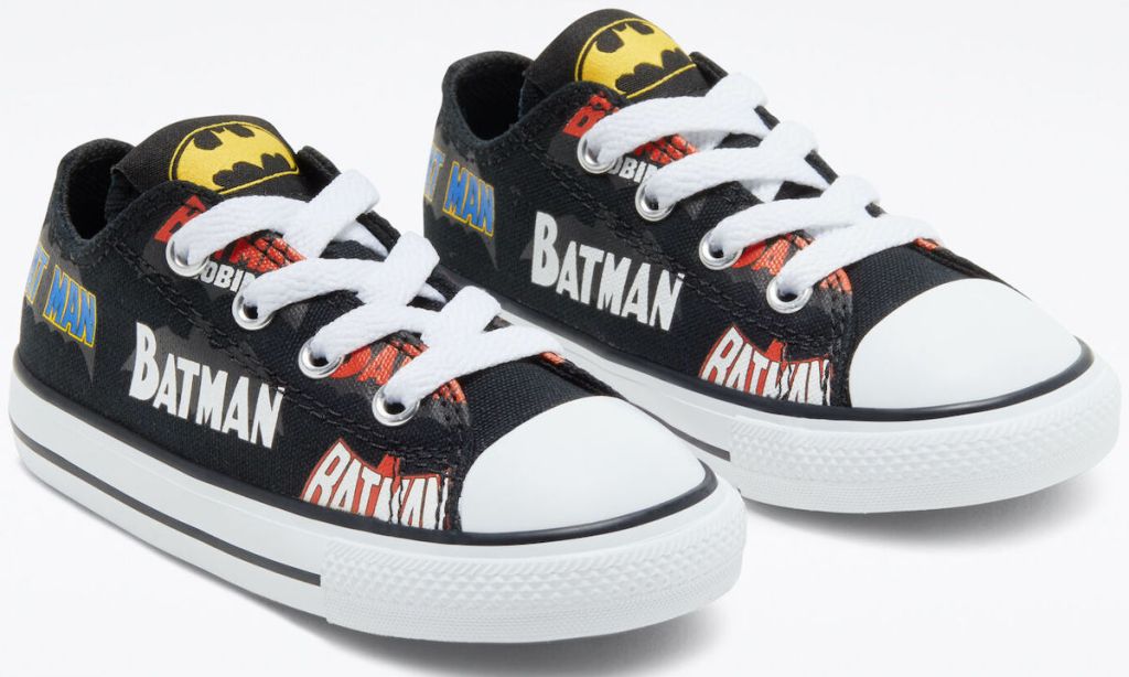 pair of Converse x Batman Chuck Taylor All Star