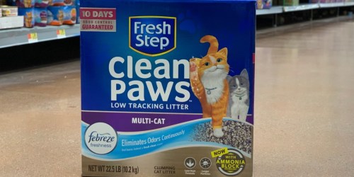 Fresh Step Advanced Cat Litter 18.5-Pound Box Only $9.97 Shipped at Amazon + More