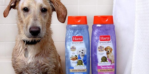 Hartz Groomer’s Best Whitening Dog Shampoo Only $1 on Amazon (Regularly $3)