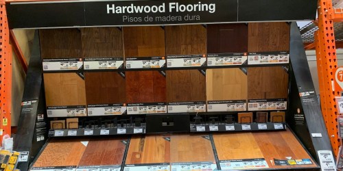 Up to 25% Off Home Depot Hardwood Click Lock Flooring