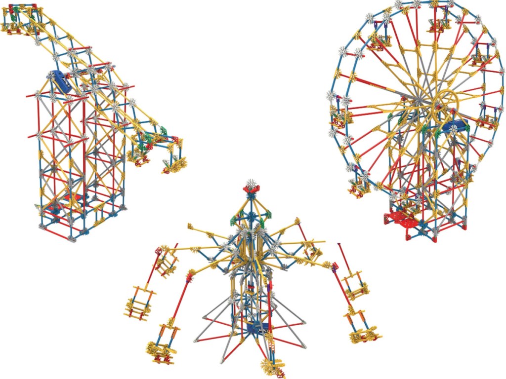 toy amusement park building set