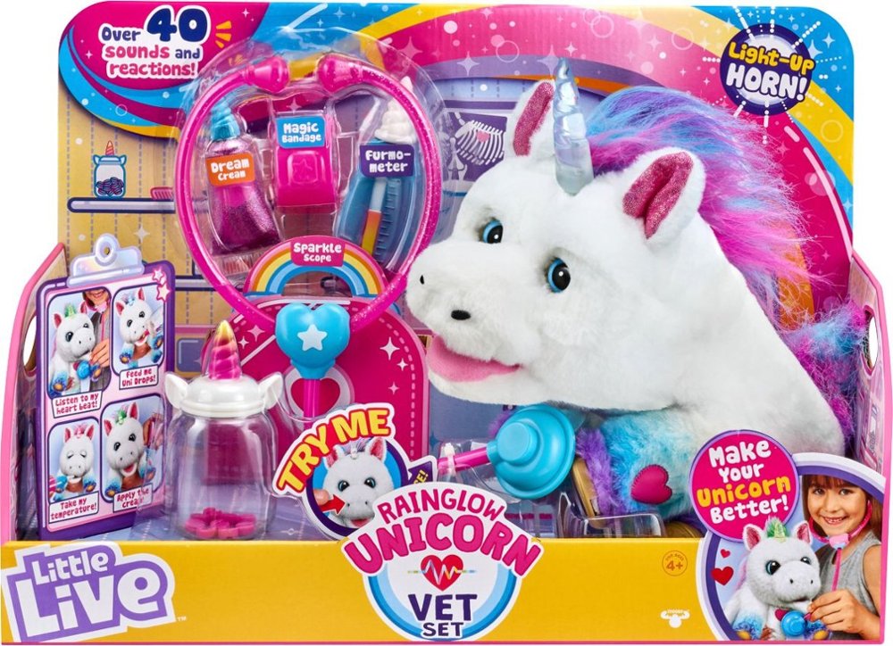 Little LIve Pets Unicorn Vet Set in box
