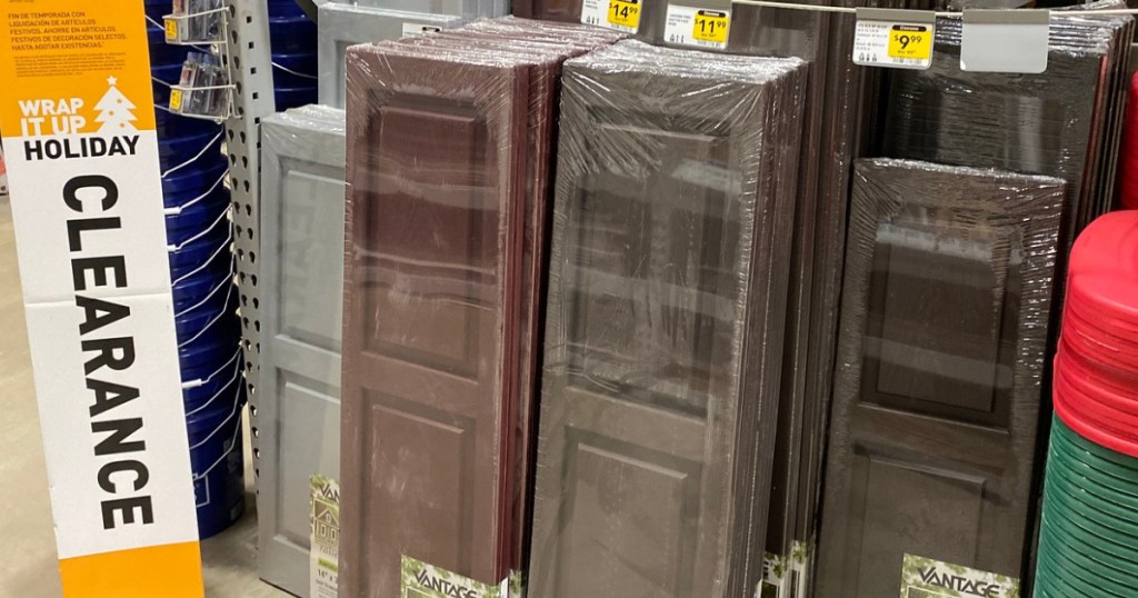 Lowe's Clearance Shutters