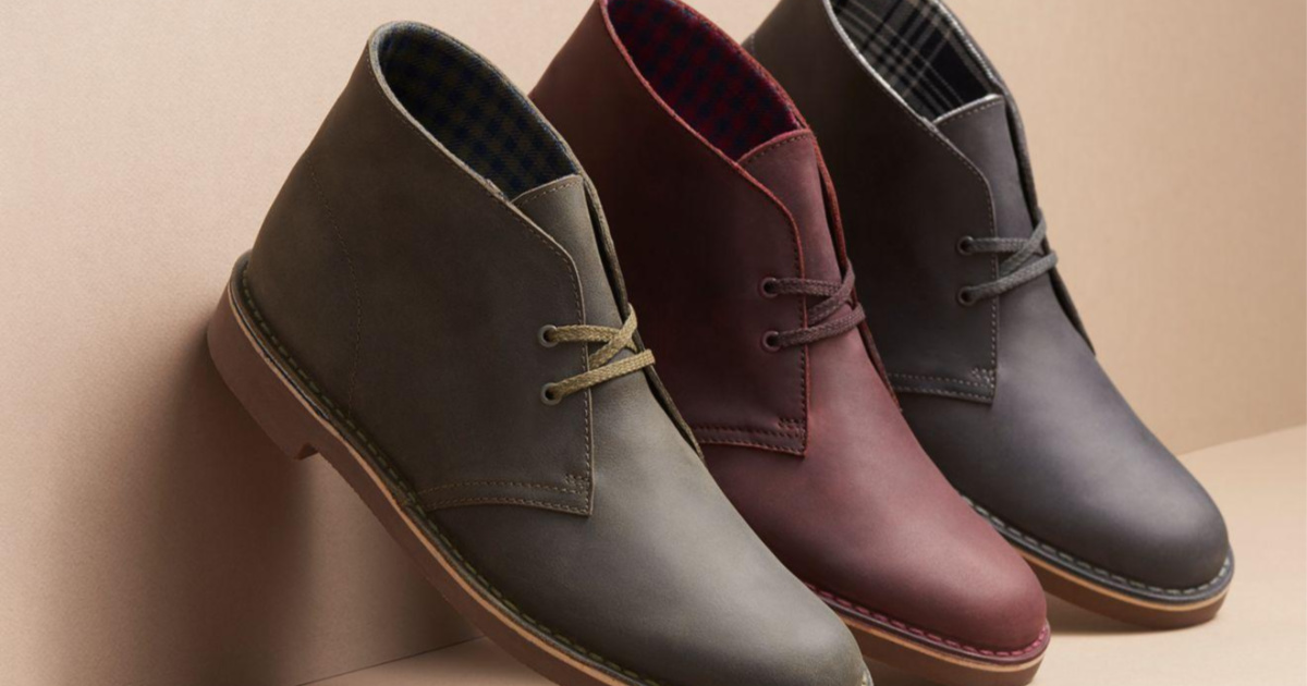 Three pairs of men's boots