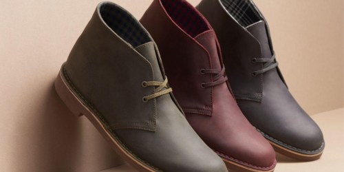 Clarks Men’s Bushacre 2 Chukka Boots Just $41.99 Shipped (Regularly $70)