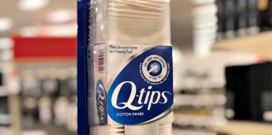 Q-Tips Cotton Swabs 500-Count Just $3 Shipped on Amazon