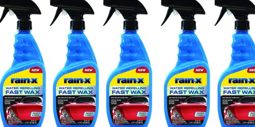 Rain-X Water Repelling Fast Wax Spray Only $3.50 (Regularly $7)