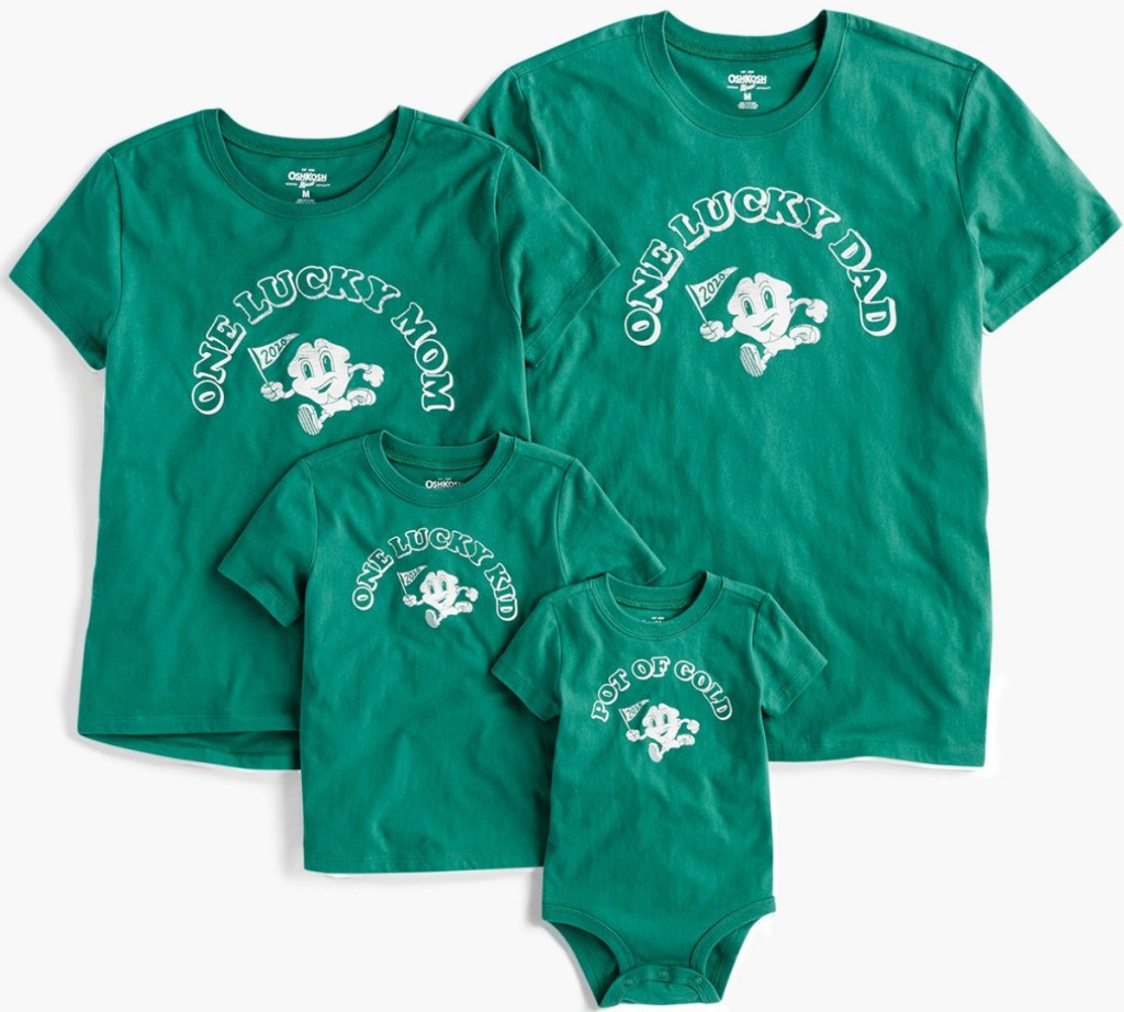 Family St. Patrick's Day shirts 