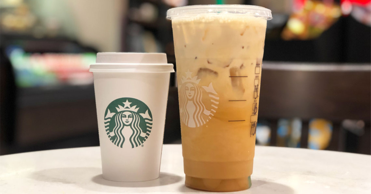 Hot coffee and iced coffee - Starbucks hacks