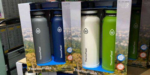 TWO Thermoflask 40oz Insulated Water Bottles Only $17.99 at Costco