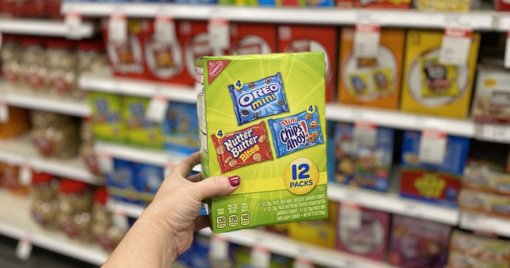 nabisco snacks in aisle