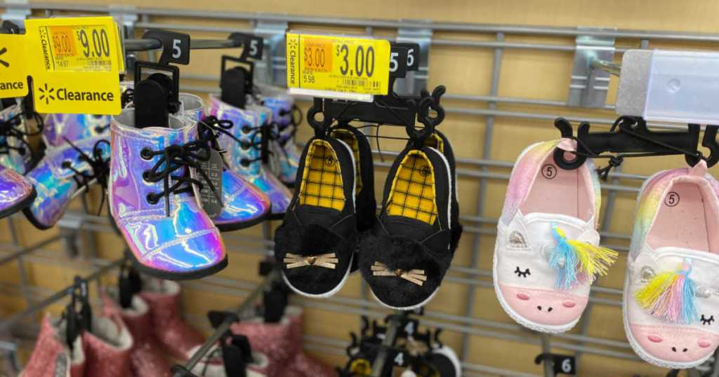 walmart shelf Wonder Nation Baby Shoes