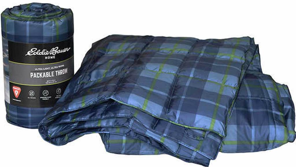 eddie bauer packable throws 