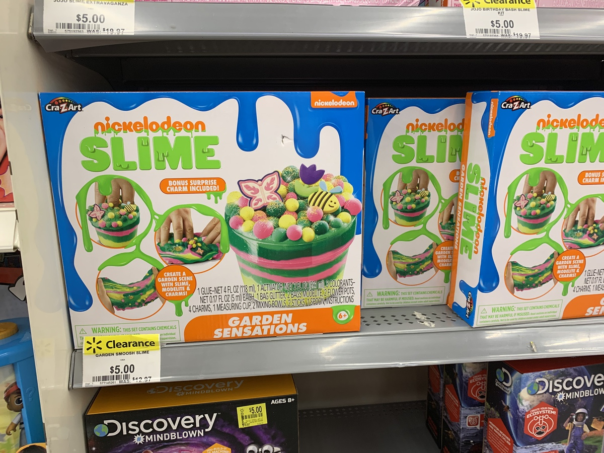 nickelodeon slime on store shelf