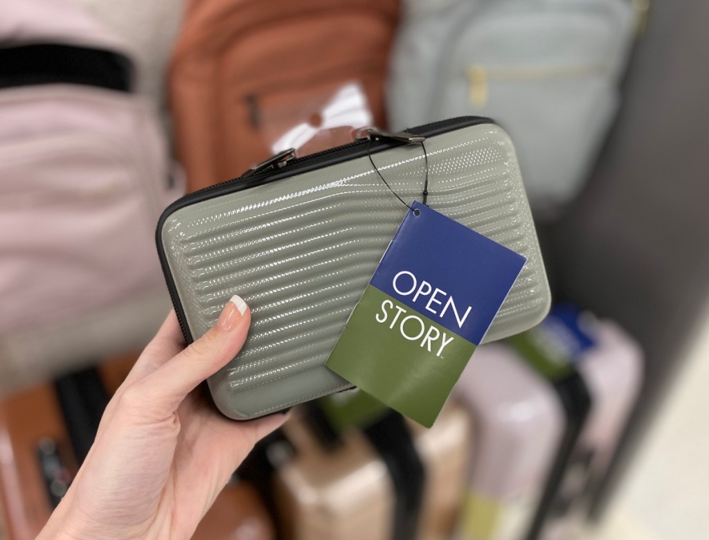 mini hardside luggage at Target