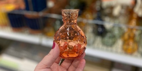 Pretty Glass Bud Vases Just $1 at Target’s Bullseye’s Playground