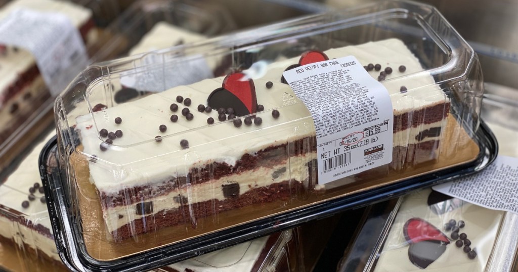 Red velvet cake at Costco