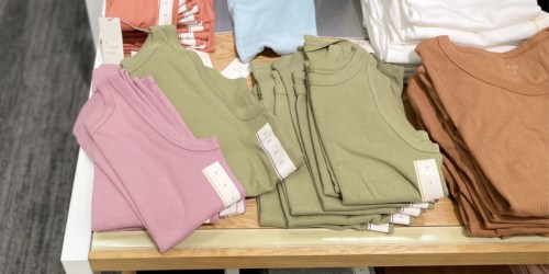 Women’s Tees & Tanks Just $7 Each at Target | In-Store & Online