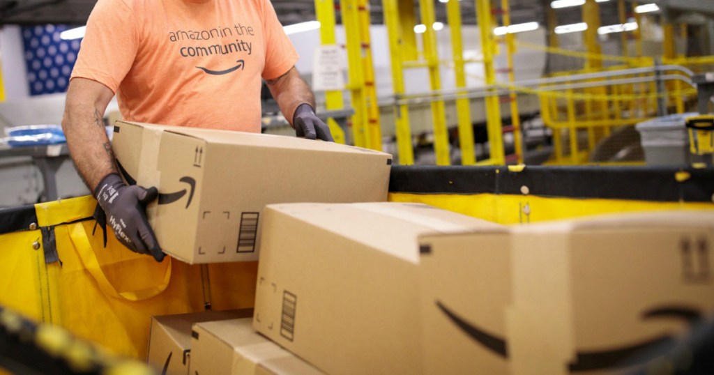 Amazon shipping boxes