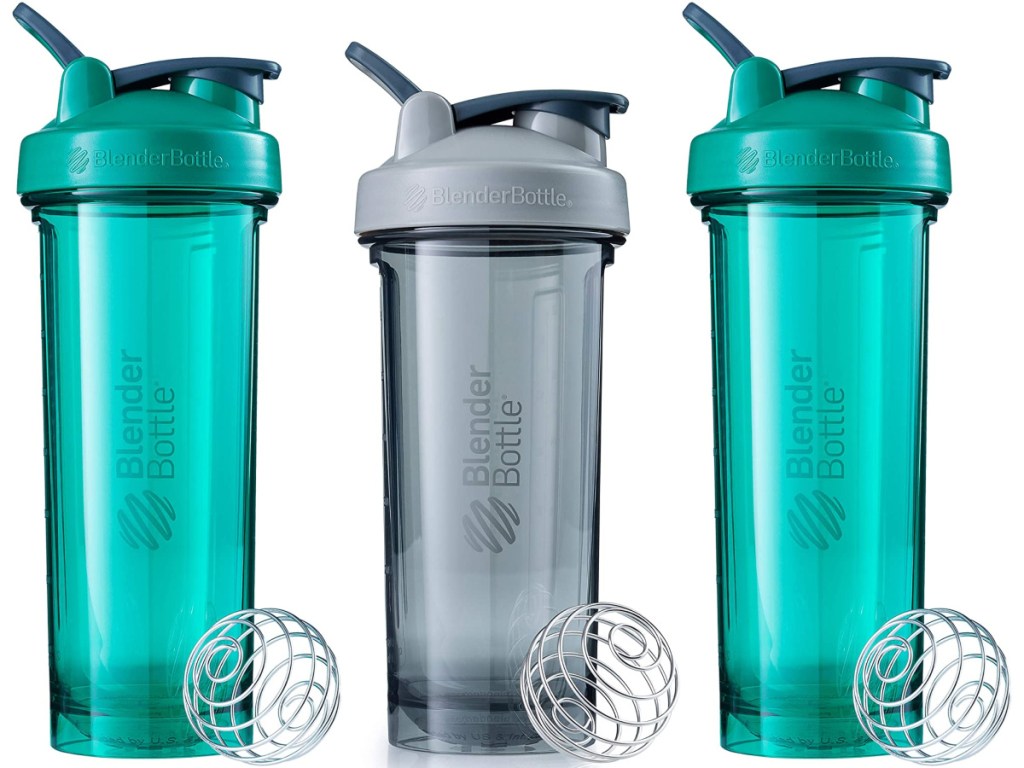 BlenderBottle grey and teal