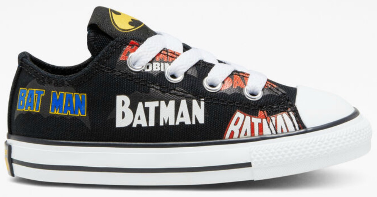 Converse Batman toddler shoe