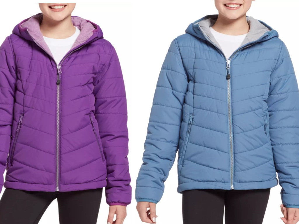 Girls Wearing DSG Insulated Jackets