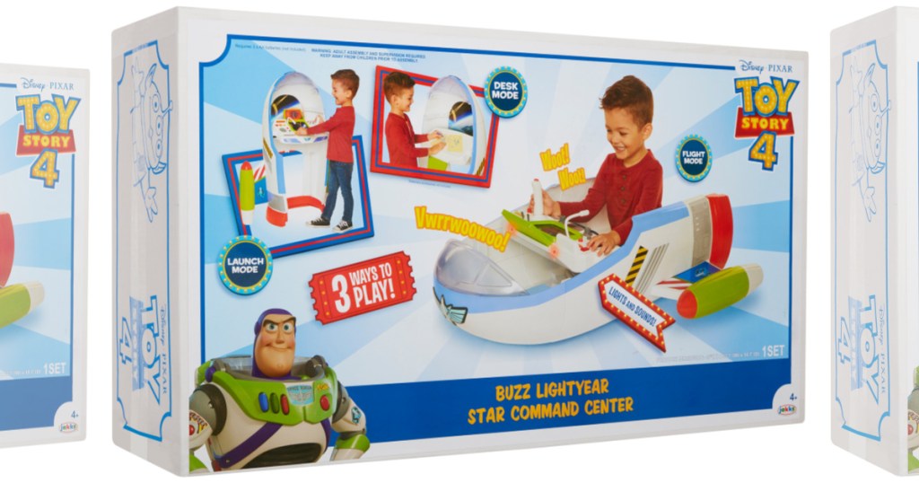 Disney Toy Story Buzz Lightyear Star Command Center box