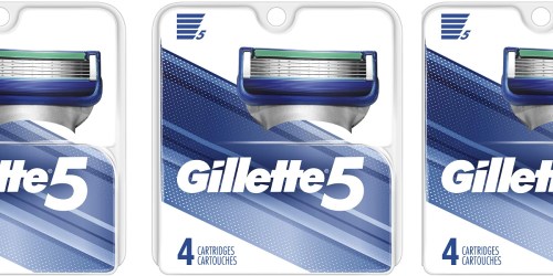 Gillette Razor Blade Refills 8-Count Only $9 Shipped on Amazon