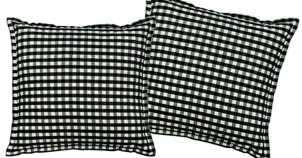 Gingham Pillows