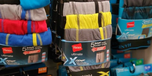 Up to 70% Off Hanes Underwear & More + FREE Shipping