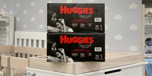 Free $10 Target Gift Card w/ Huggies Purchase | Diaper Boxes Only $16.97 Each After Cash Back