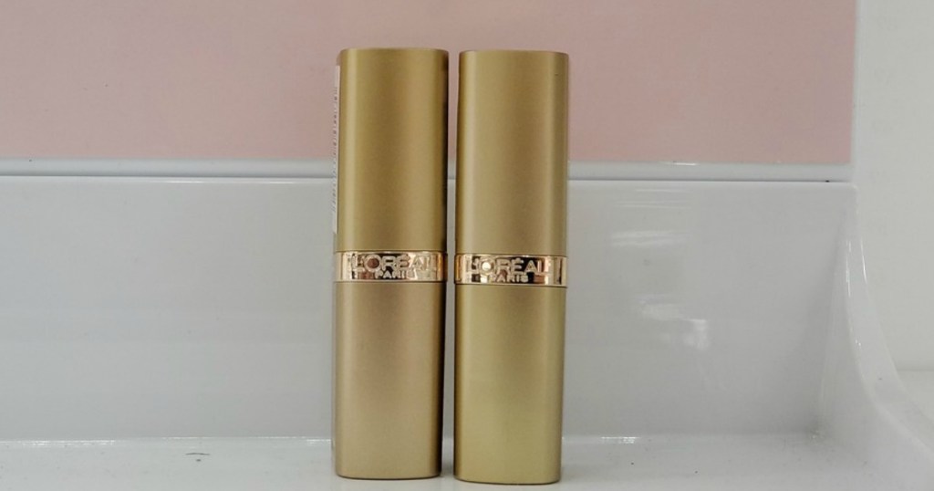 two L'oreal Lipsticks